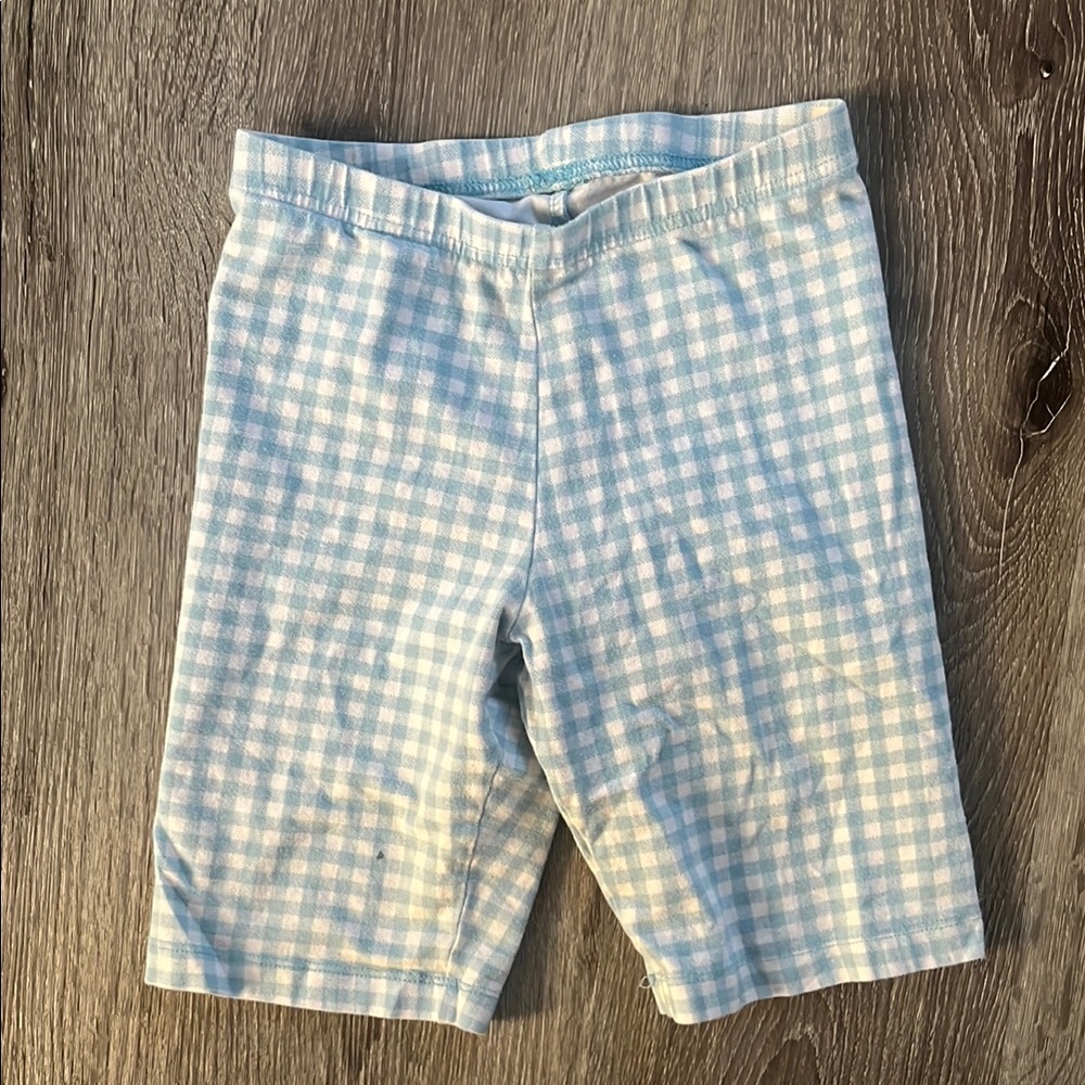 Old Navy Blue and White Checkered Kids Shorts